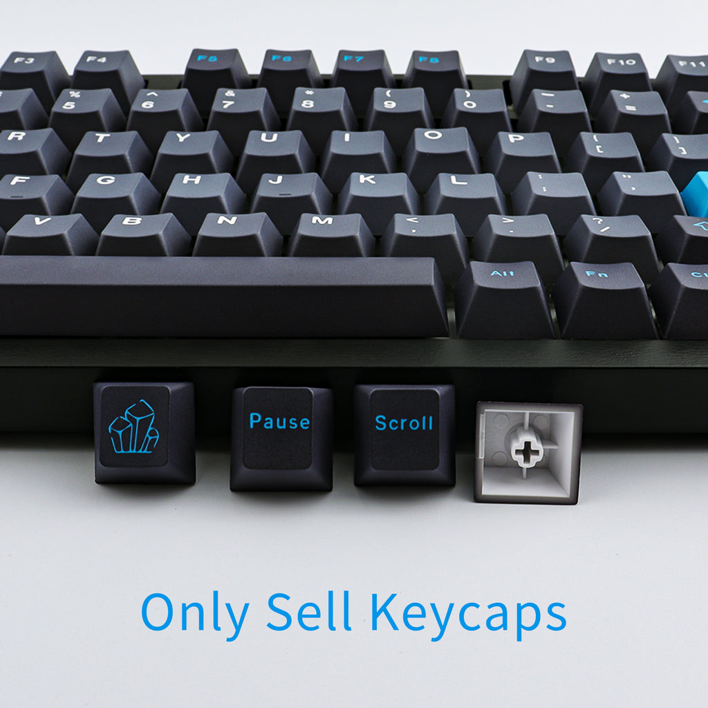 129 keys Umbra keycaps - Diykeycap