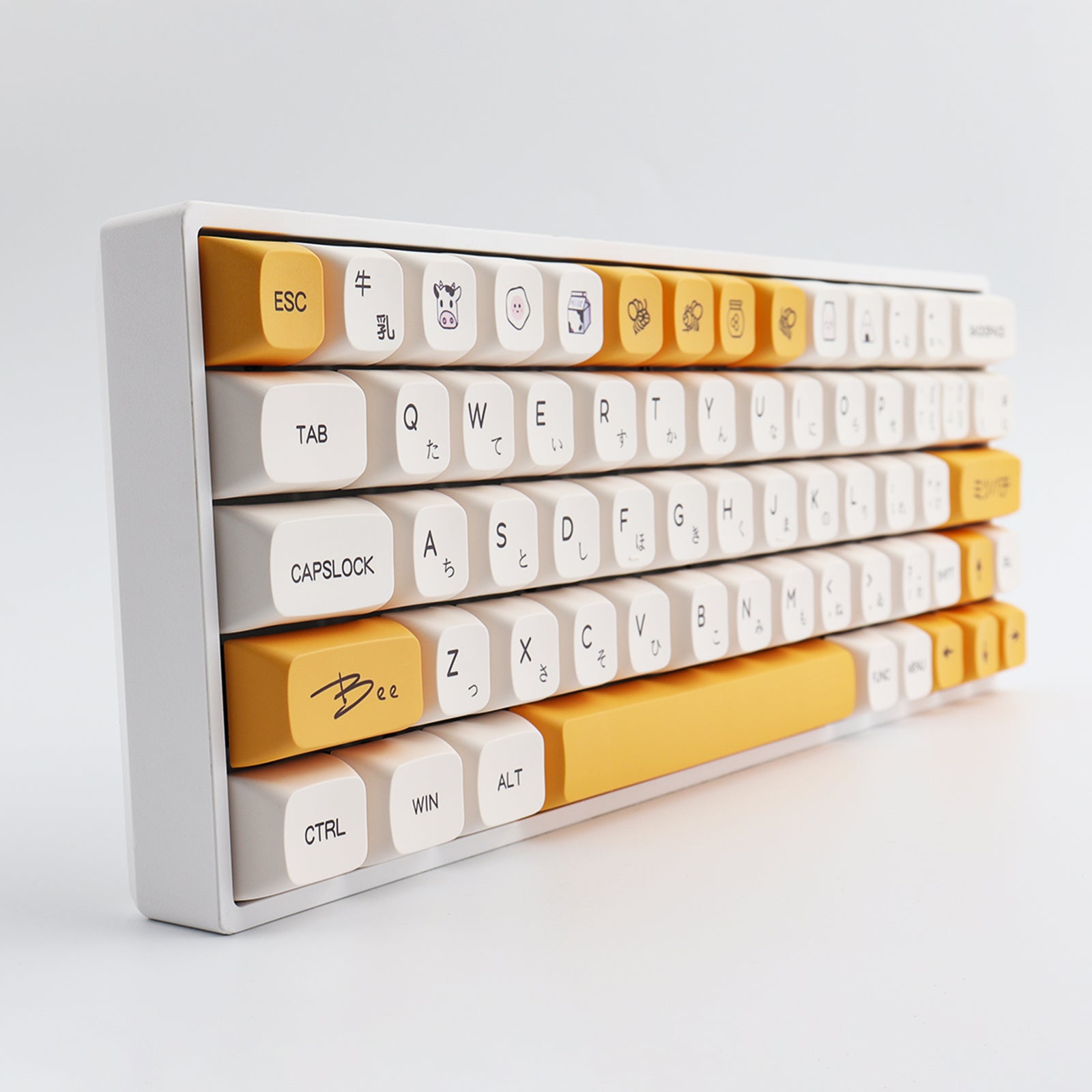 Honey Milk Keycaps Set - Diykeycap