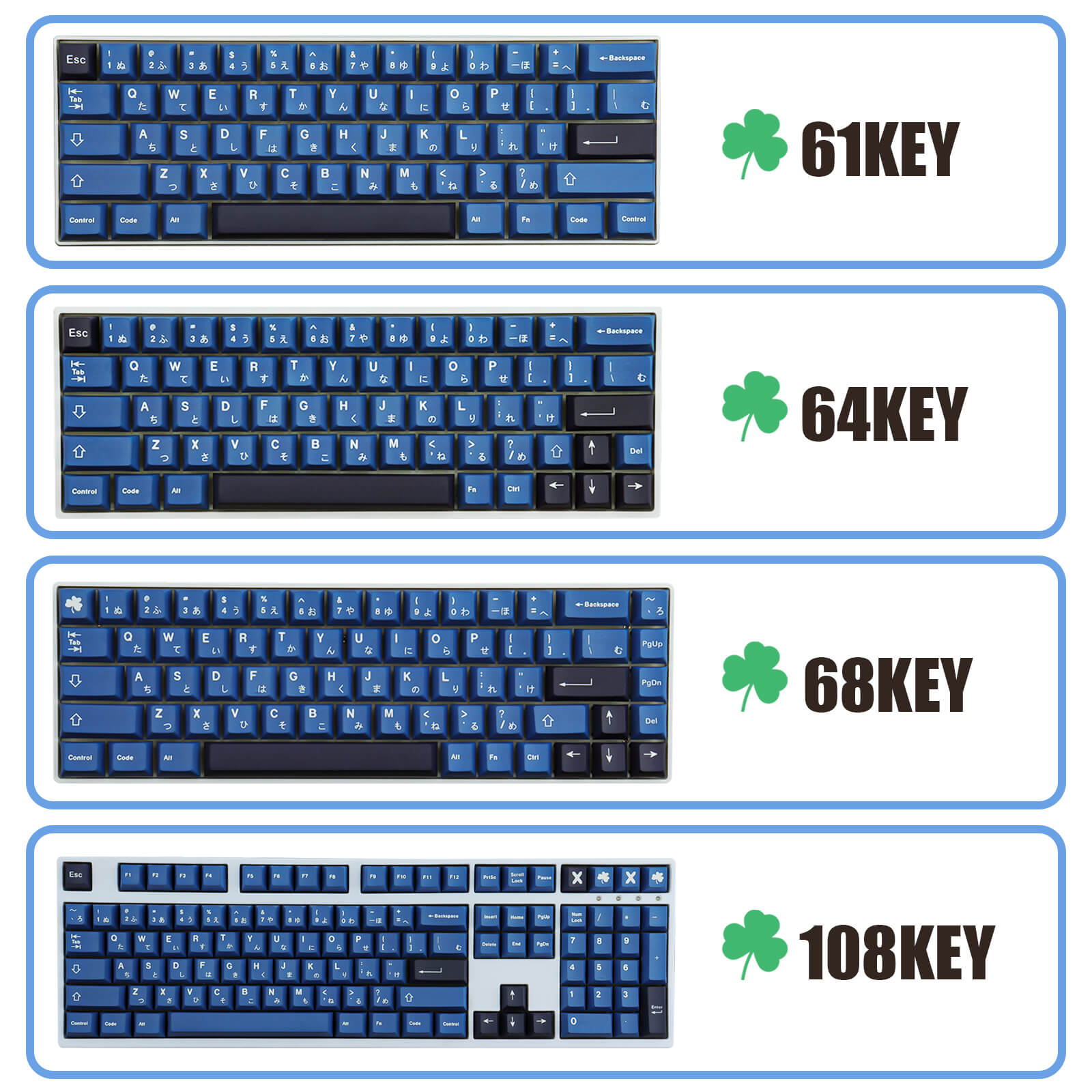 Striker Keycaps Set - Diykeycap