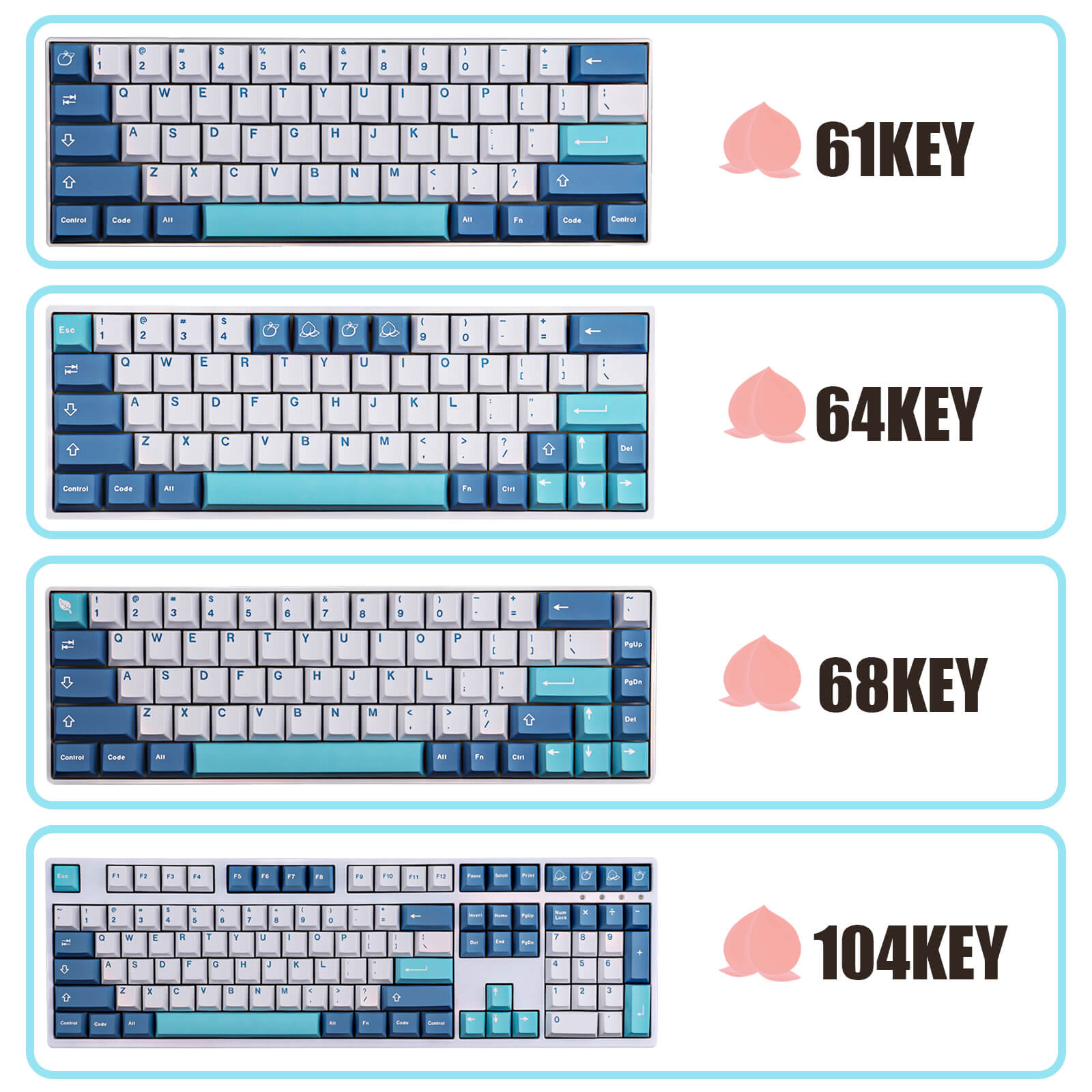 SHOKO Keycaps Set - Diykeycap