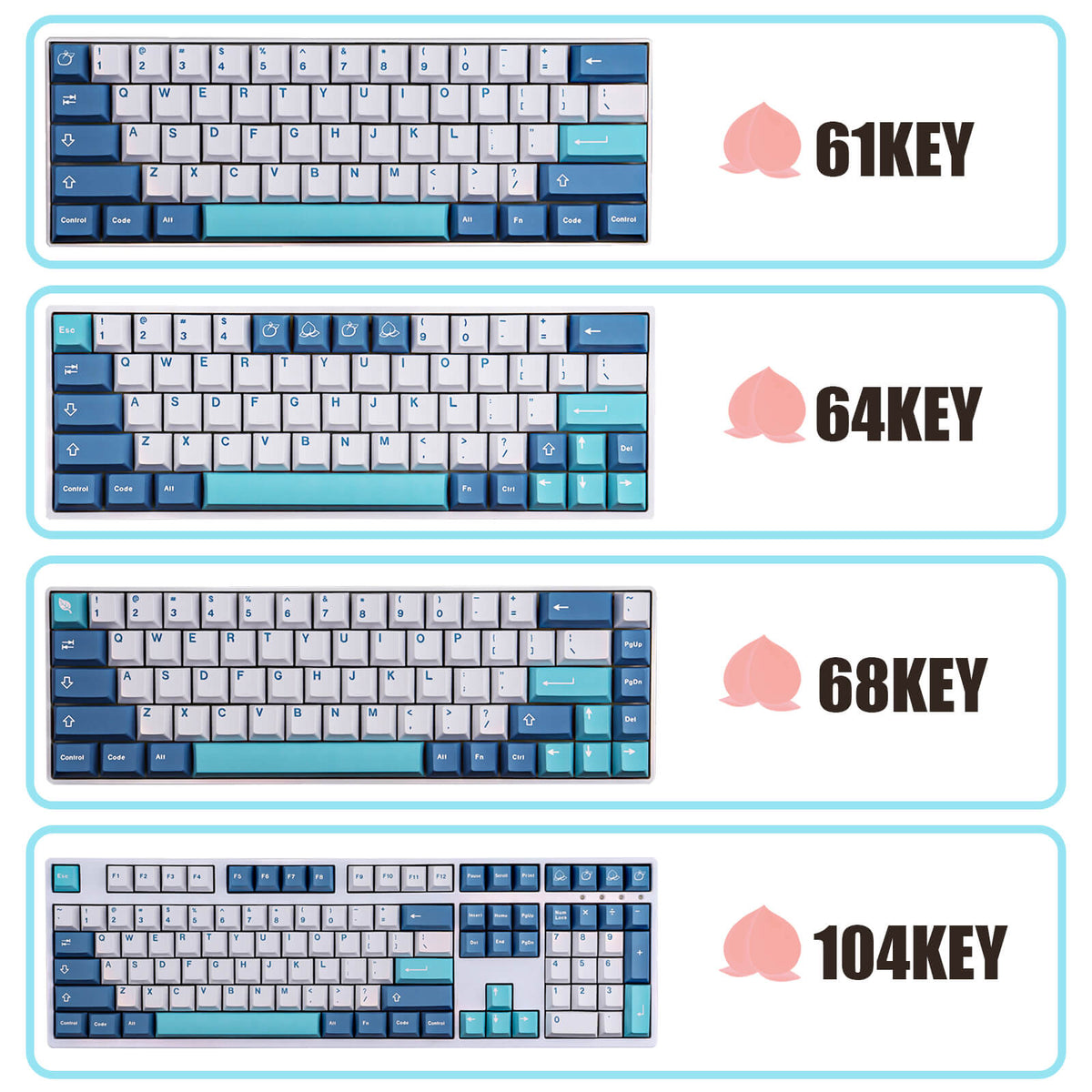 SHOKO Keycaps Set - Diykeycap
