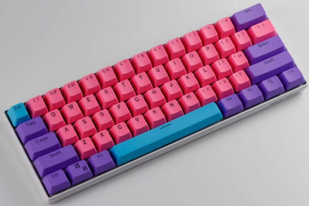 Pink purple keycaps - Diykeycap