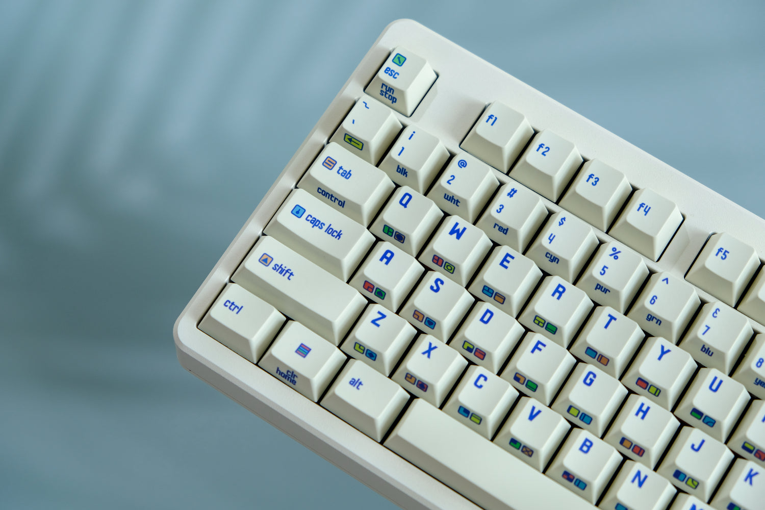 C64 DYE-SUBBED PBT KEYCAP SET - Diykeycap