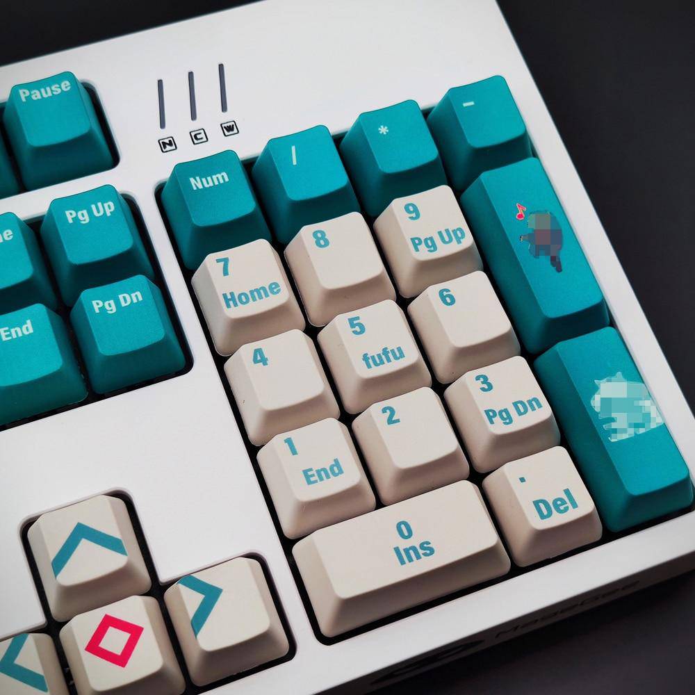 Miku Keys Hatsune Miku Keycaps | Diykeycap
