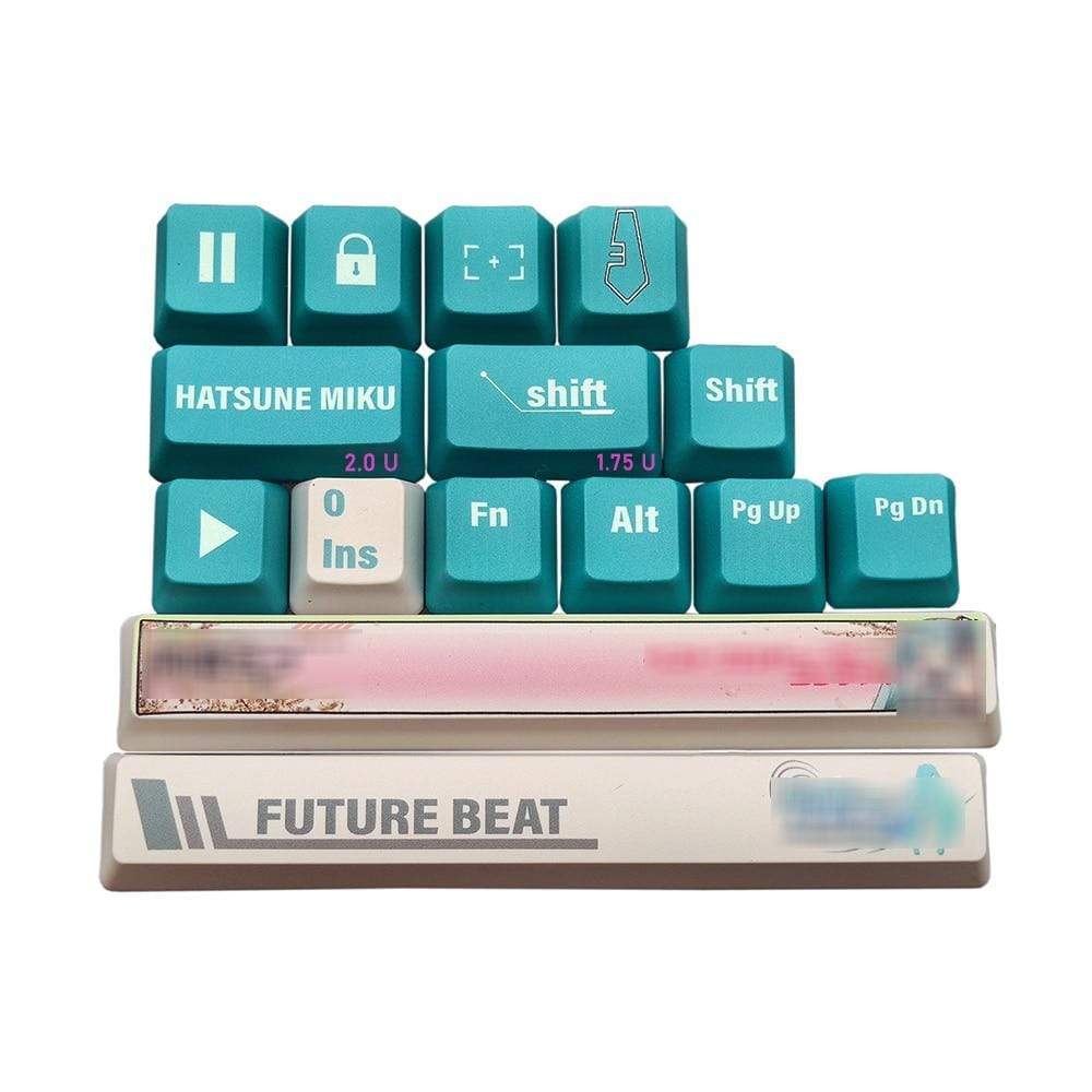 Miku Keys Hatsune Miku Keycaps | Diykeycap
