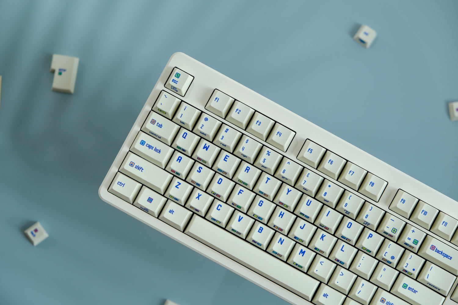 C64 DYE-SUBBED PBT KEYCAP SET - Diykeycap