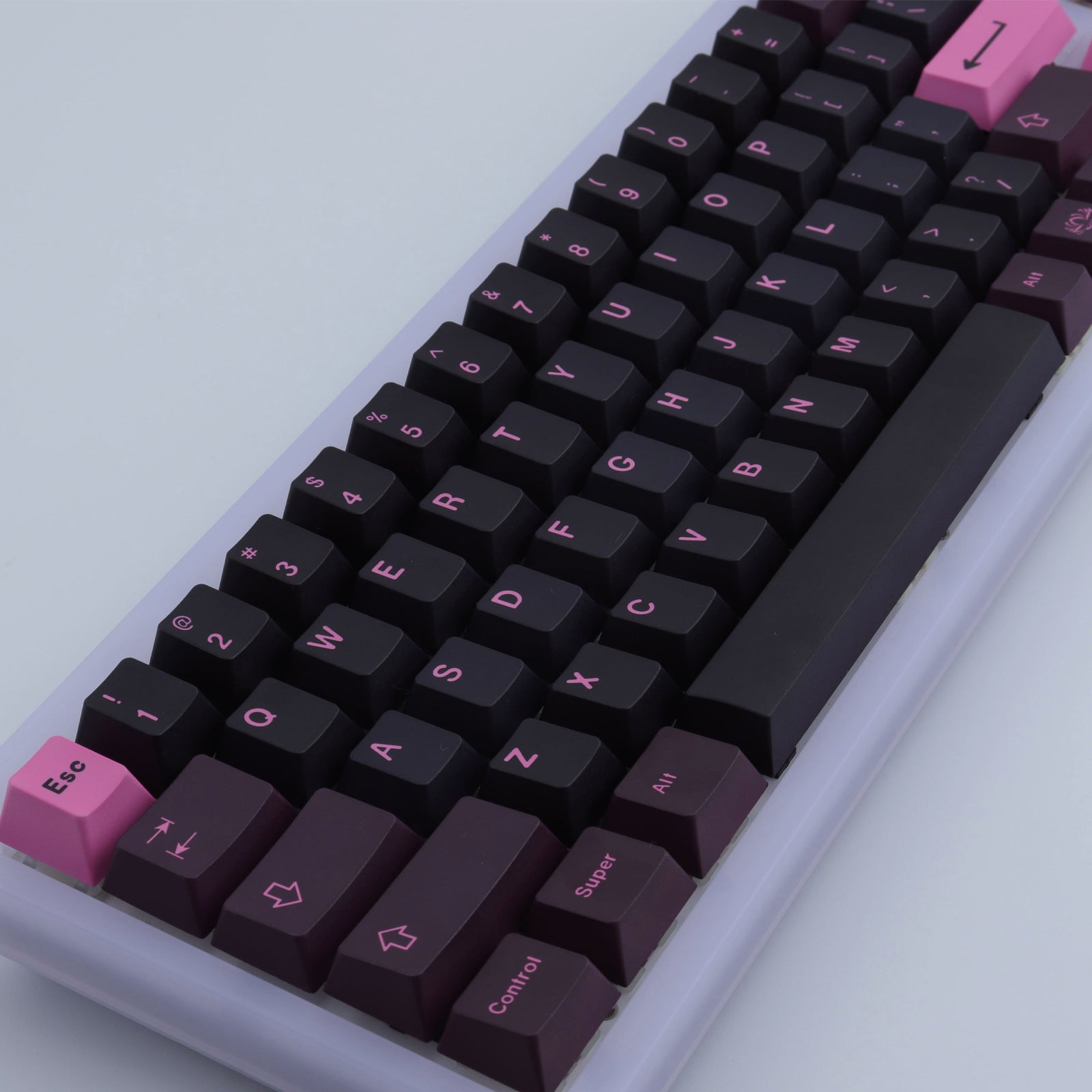 Pink Lotus keycaps | Diykeycap