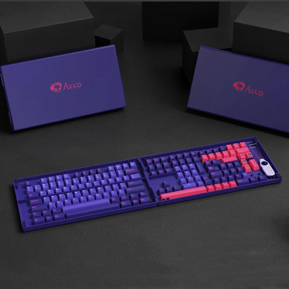 Akko Neon Keycap Set | Diykeycap