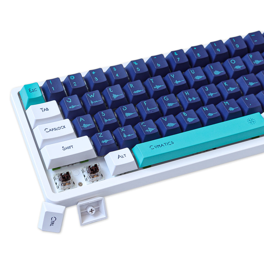 Keycap Sound GMK Sound Flow PBT Keycap 129 Keys Cherry Profile DYE-SUB Personalized ...