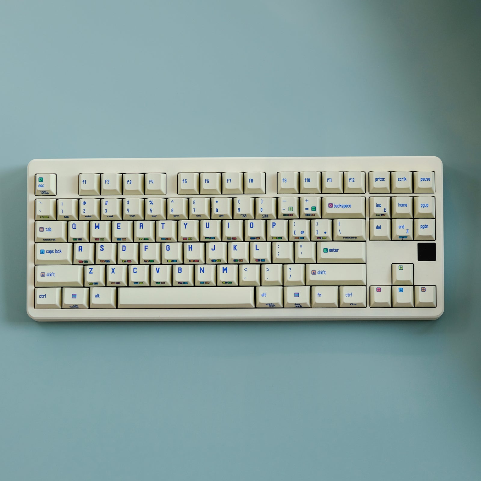 C64 DYE-SUBBED PBT KEYCAP SET - Diykeycap