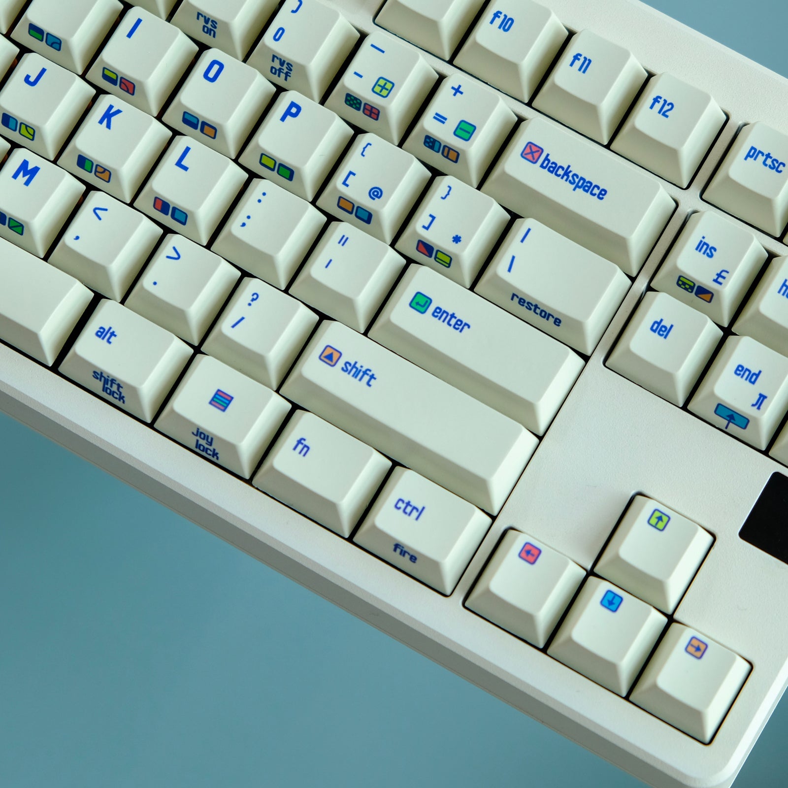 C64 DYE-SUBBED PBT KEYCAP SET - Diykeycap