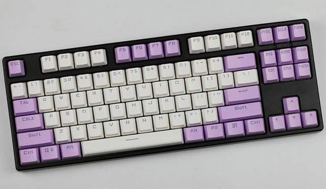 Cherry Vlossom Theme Top Printed 104 Key  Keycaps Keys Caps Set for Mechanical Keyboard for Gaming Mechanical Keyboard - Diykeycap
