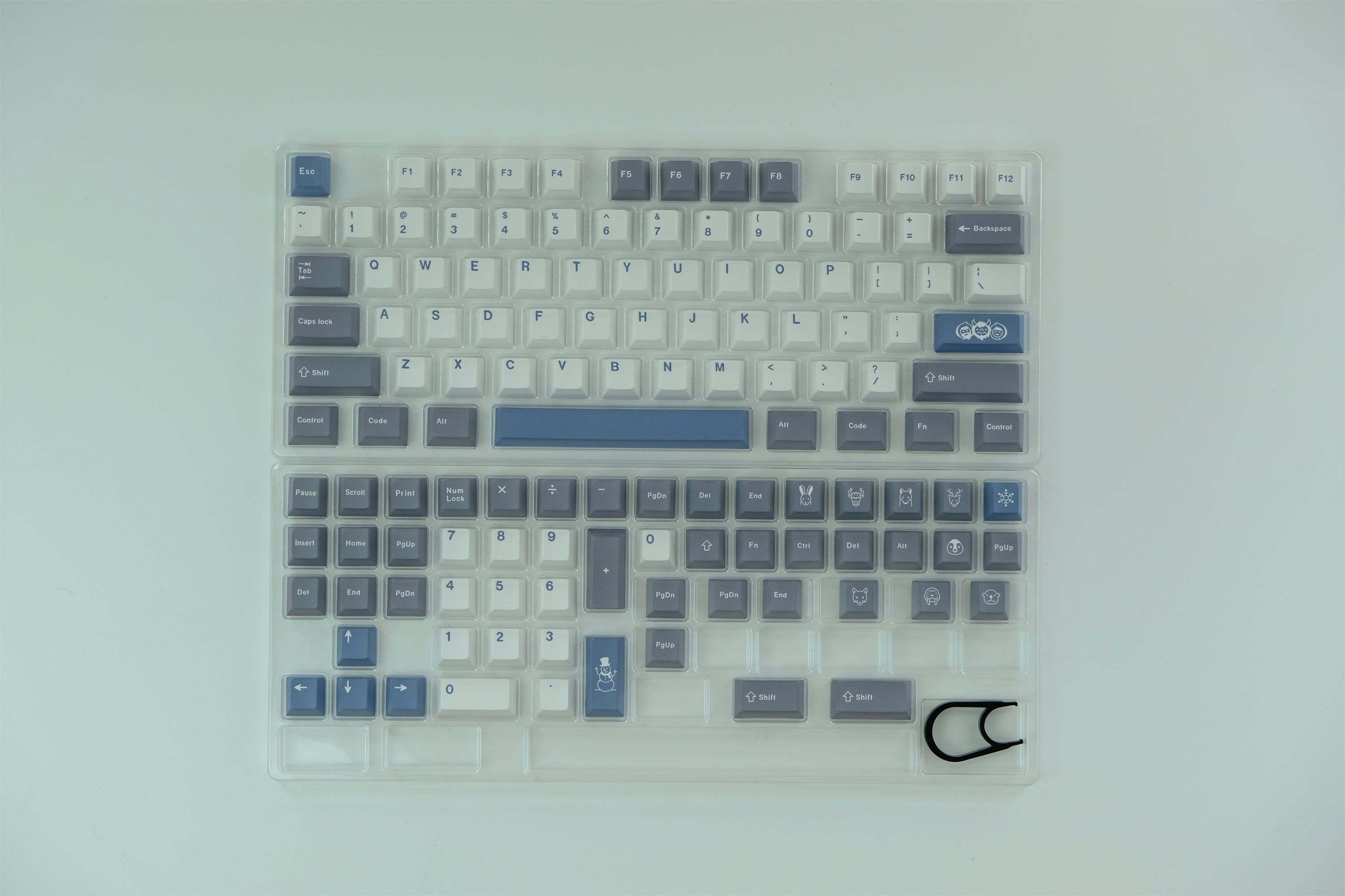 Arctic Keycaps Set - Diykeycap