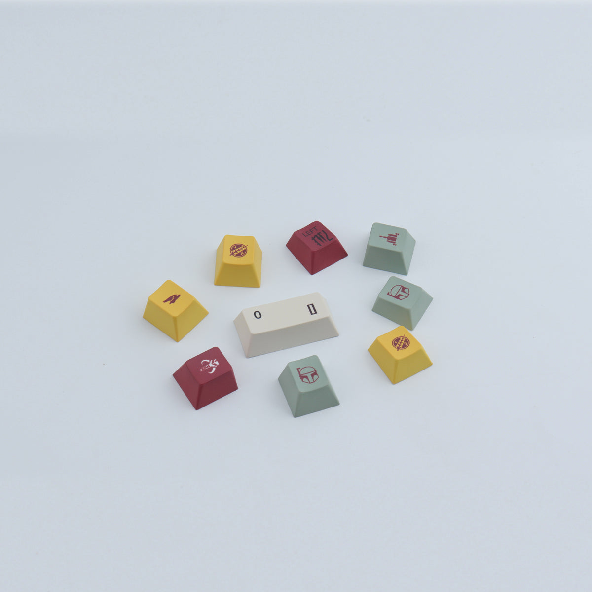 Boba Fett keycaps - Diykeycap