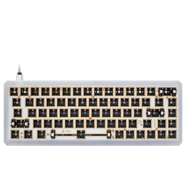 GK68XS Geek Mechanical Keyboard Kit - Diykeycap