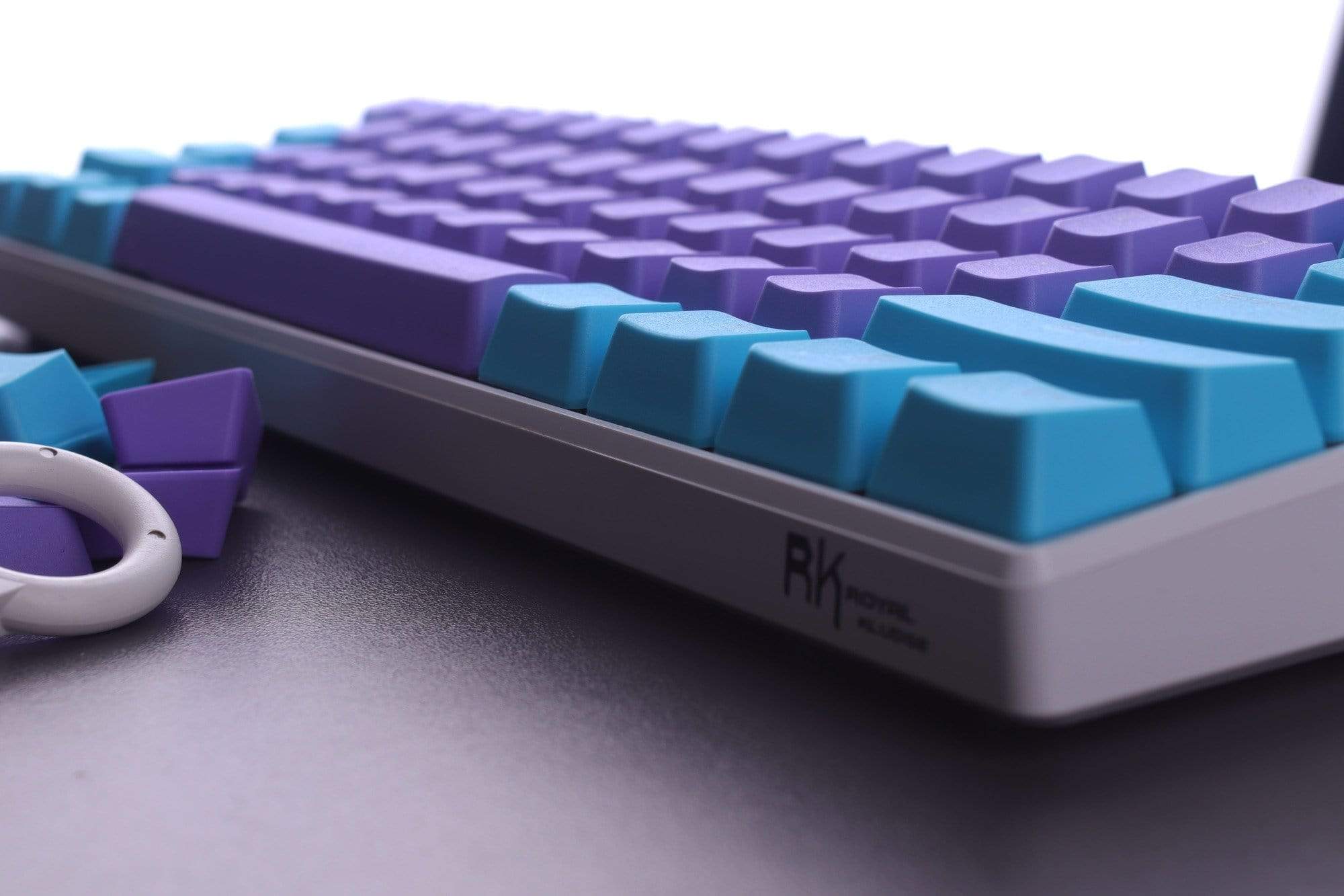 Purple&Blue with keycaps - Diykeycap