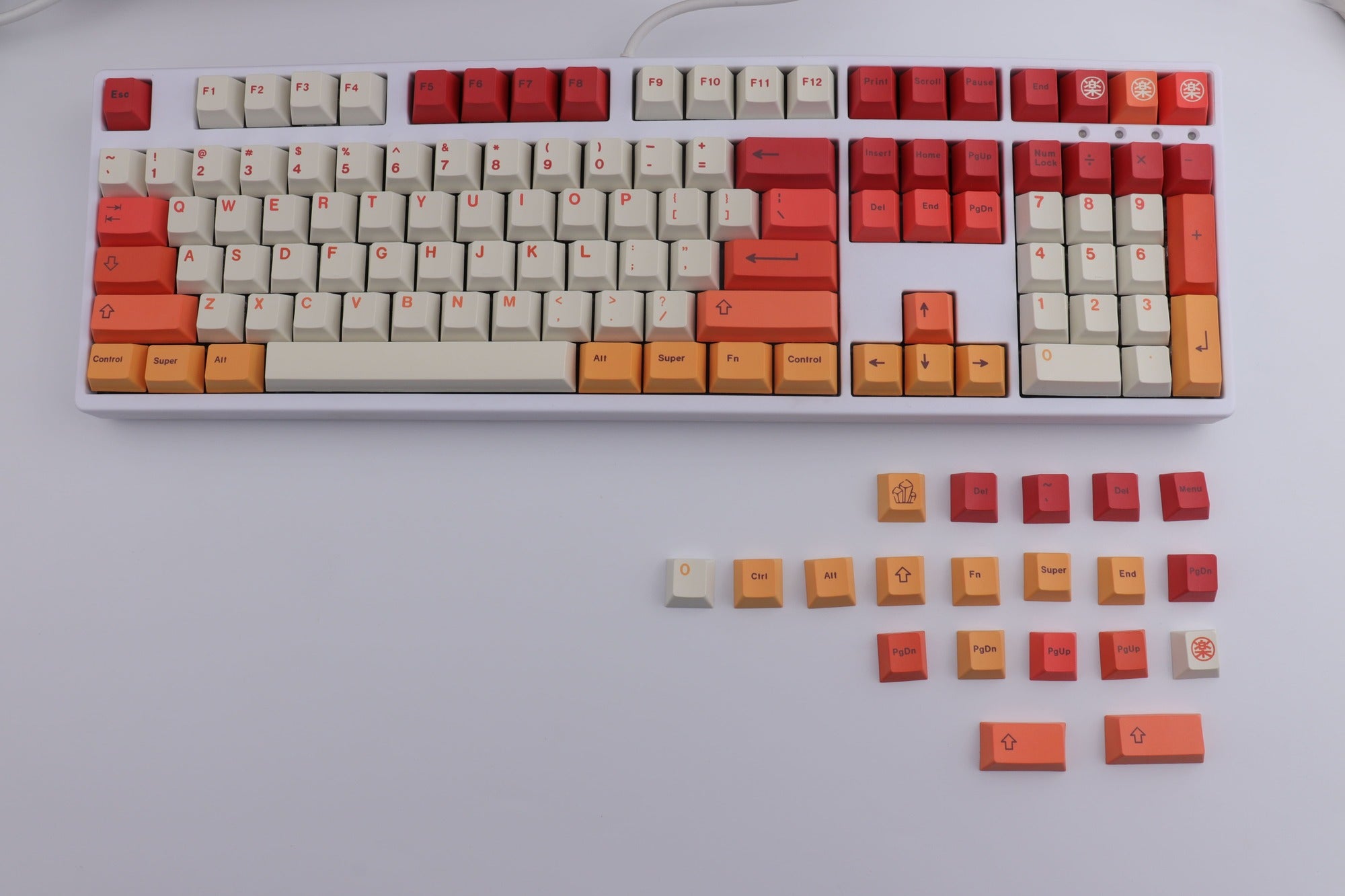 129 keys PBT Fall Keycaps Set - Diykeycap