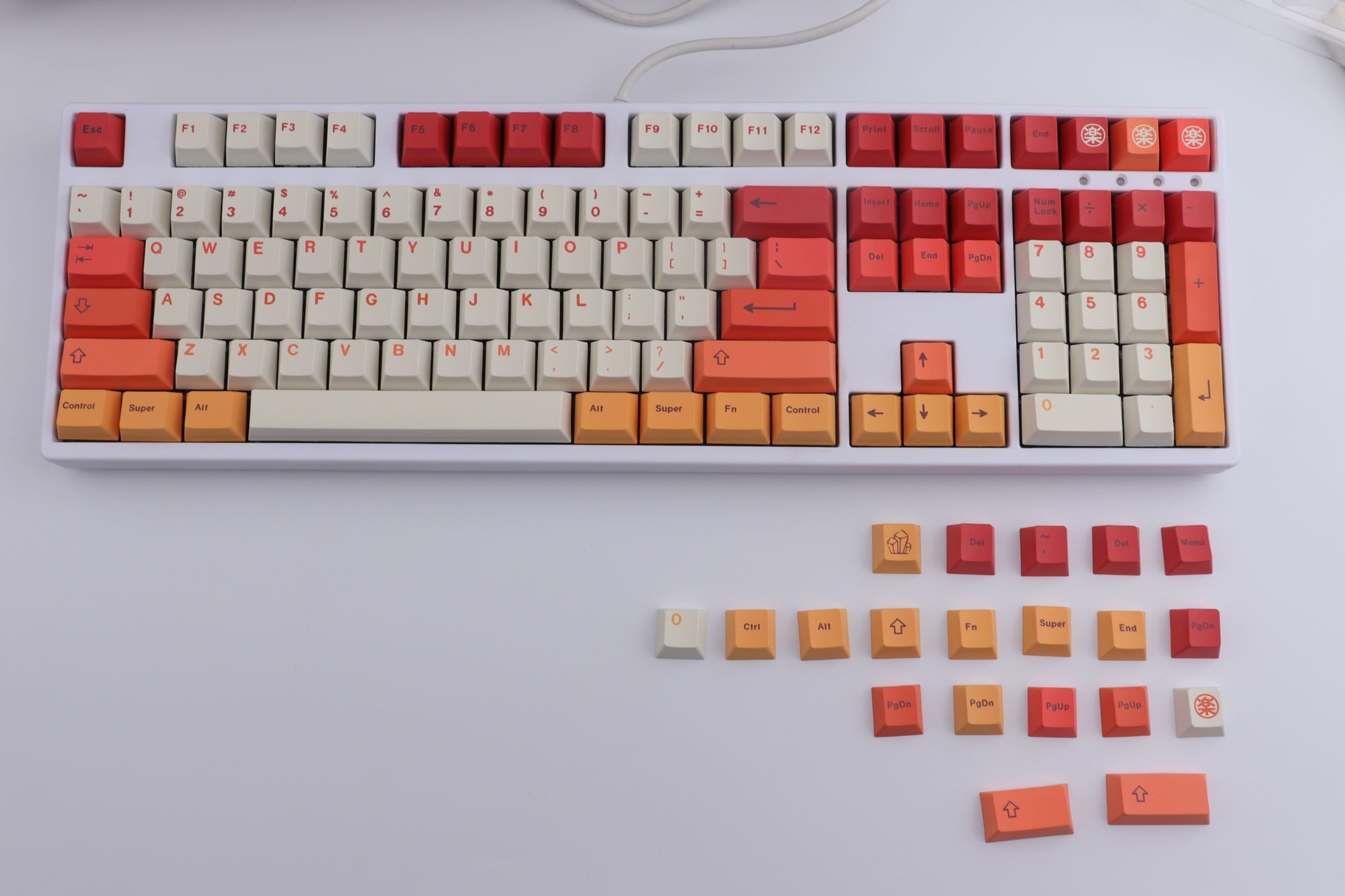 129 keys PBT Fall Keycaps Set - Diykeycap