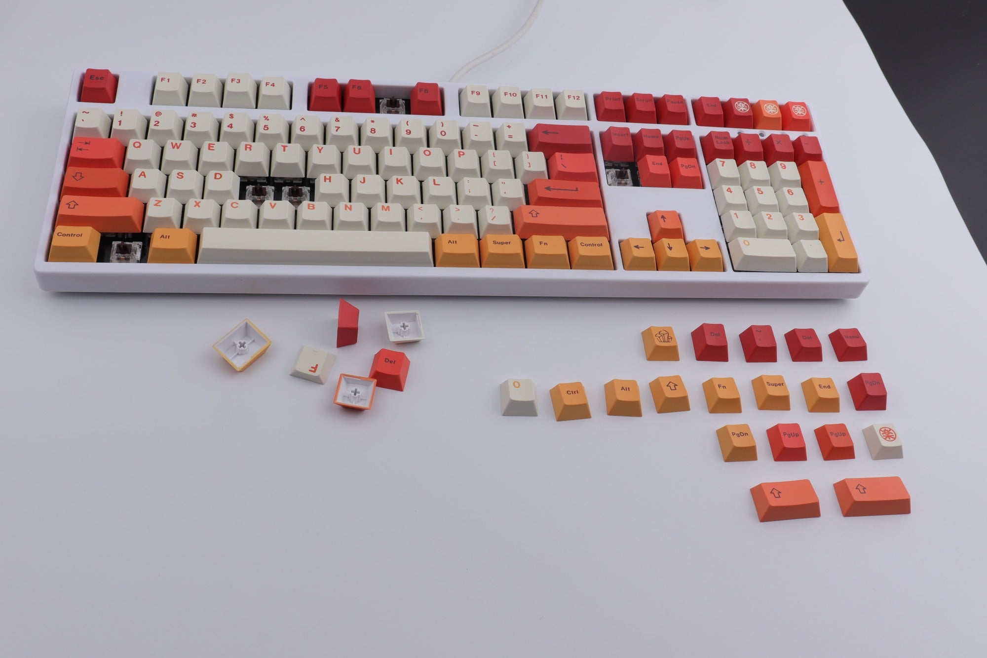 129 keys PBT Fall Keycaps Set - Diykeycap