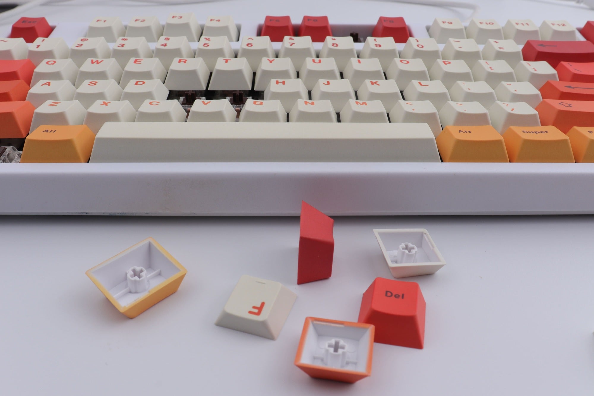 129 keys PBT Fall Keycaps Set - Diykeycap