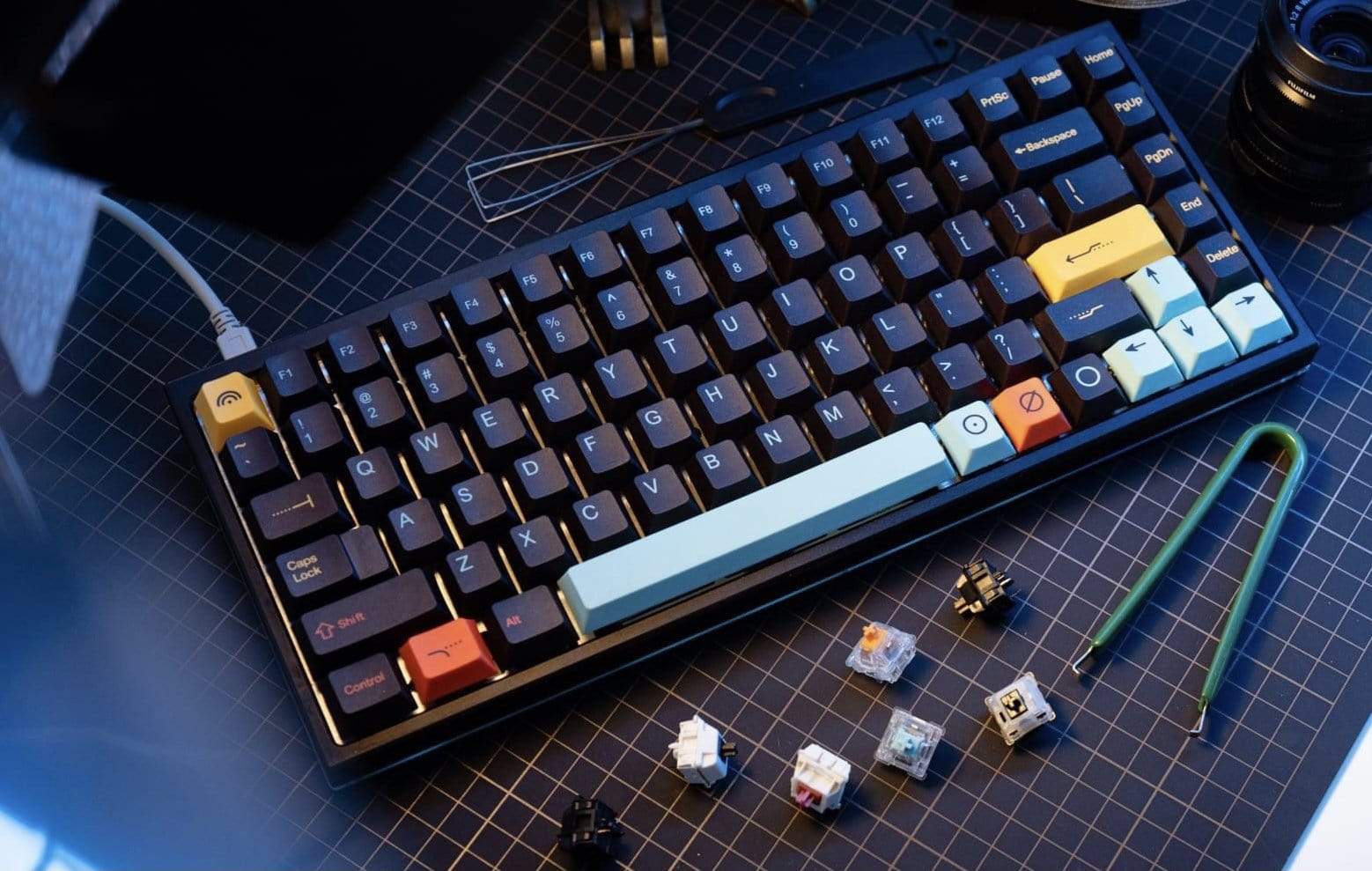 Metropolis Keycaps Sublimation PBT Mechanical Keyboard 129 Key cap 