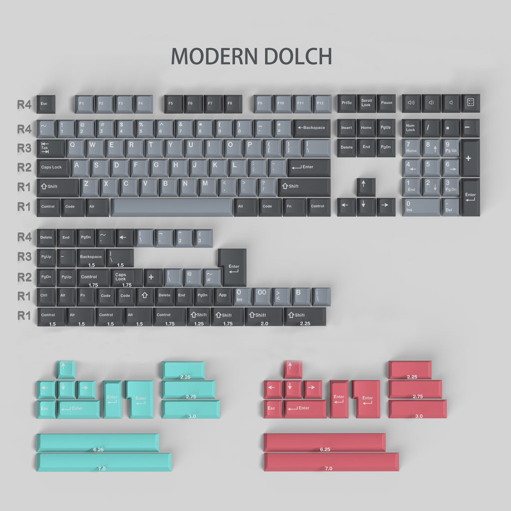 Modern Dolch Keycaps - Diykeycap
