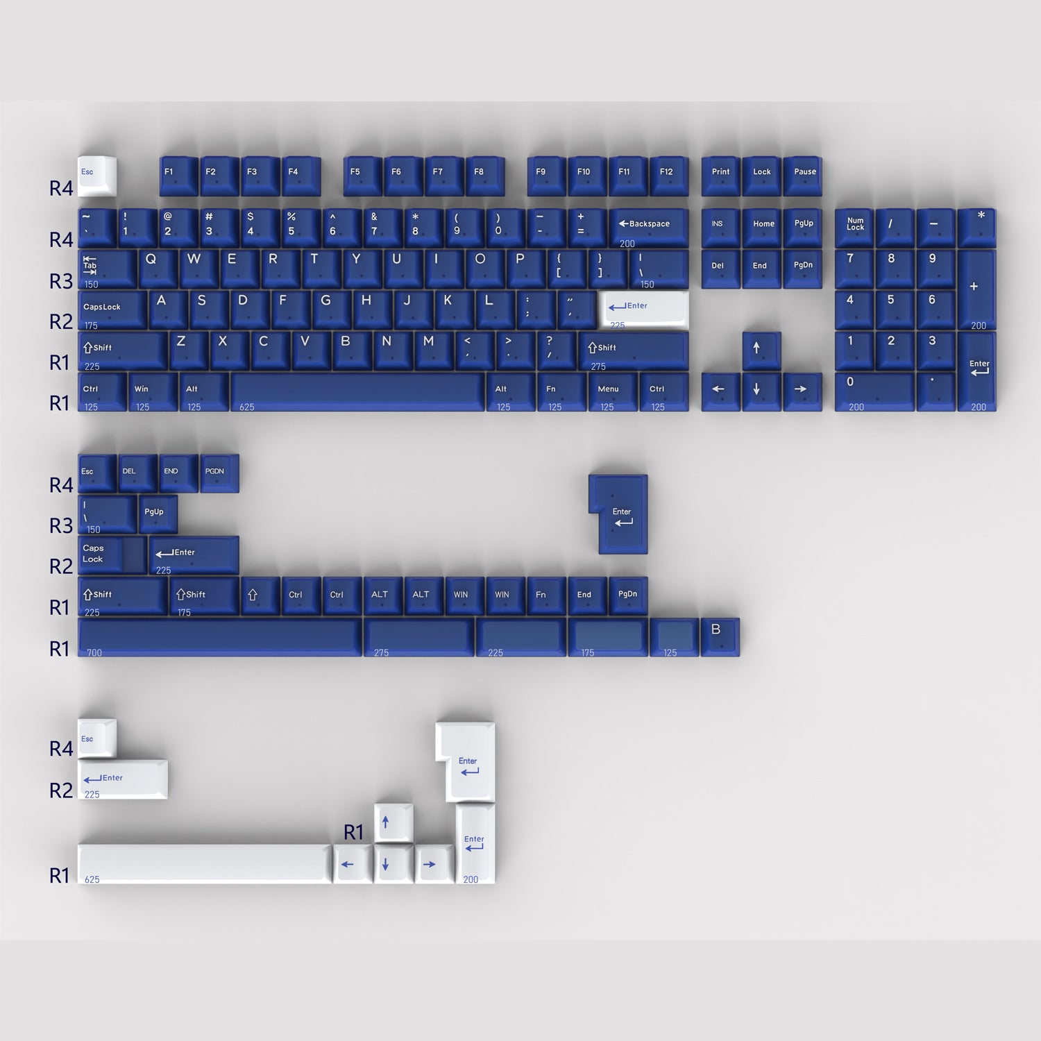 Klein Blue Keycaps - Diykeycap