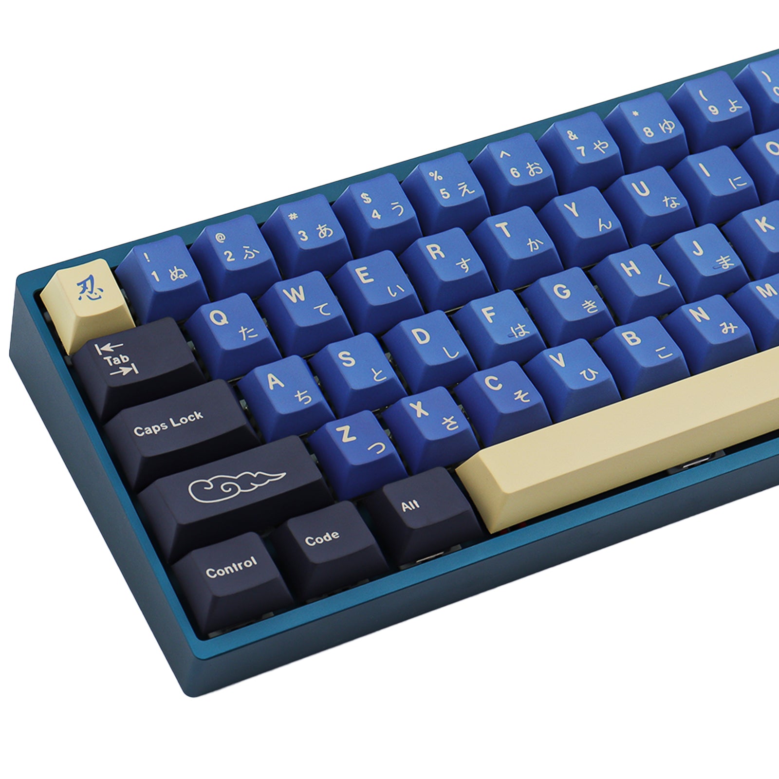 Blue Samurai Keycaps Set - Diykeycap