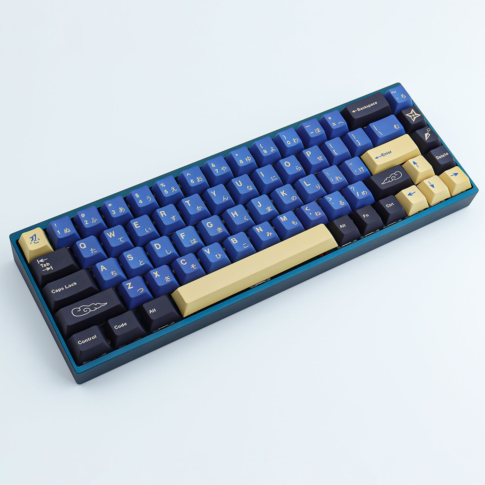 Blue Samurai Keycaps Set - Diykeycap