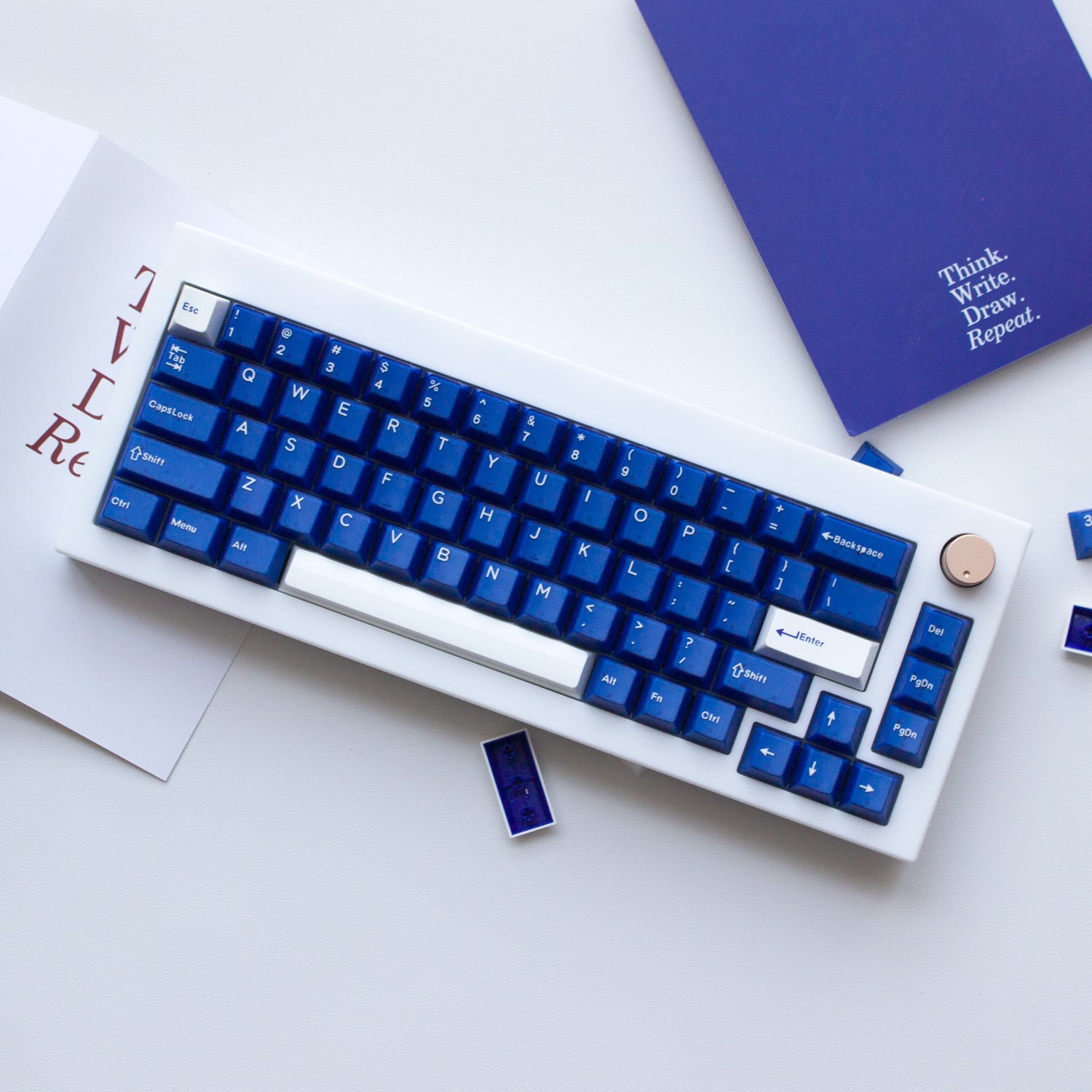 Klein Blue Keycaps - Diykeycap