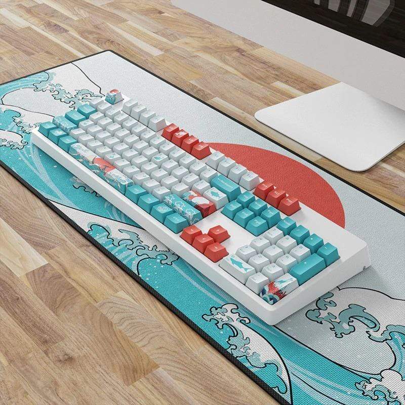 OEM PBT Keycaps DYE Sublimation Japanese Ukiyo-e - Diykeycap