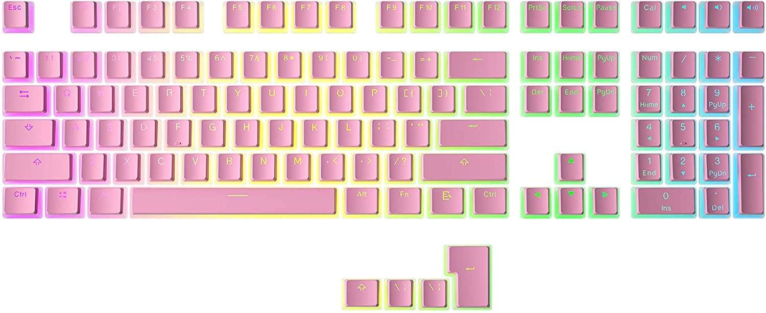 Pink Pudding keycaps - Diykeycap