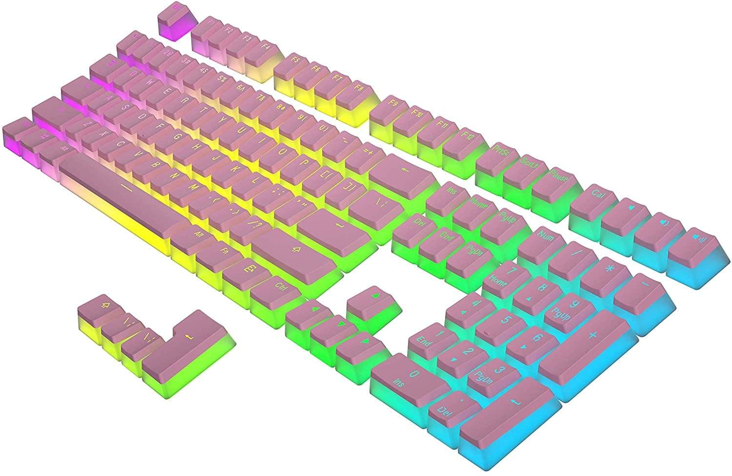 Pink Pudding keycaps - Diykeycap