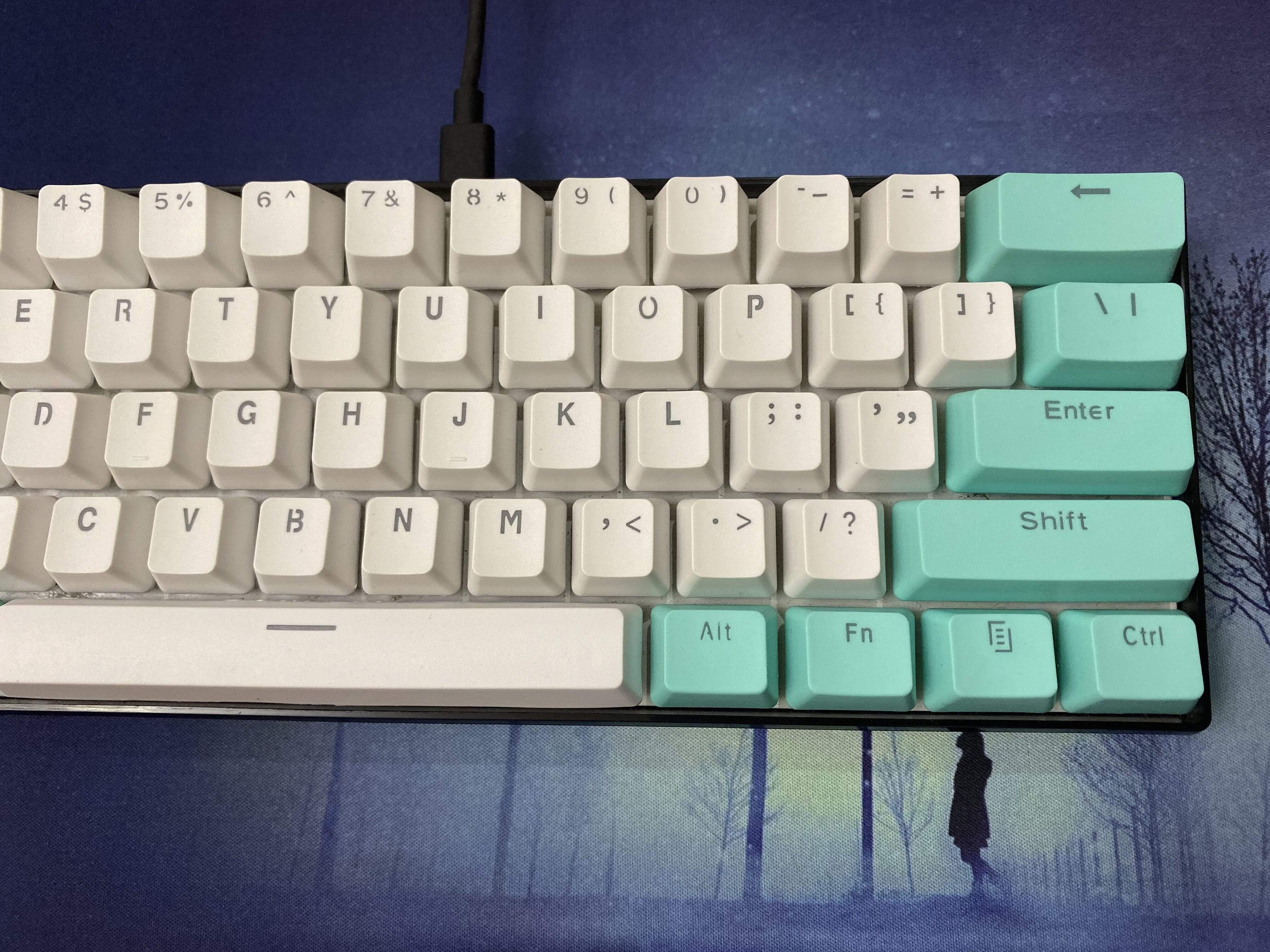 Mixed two-color backlight Keycap - Diykeycap