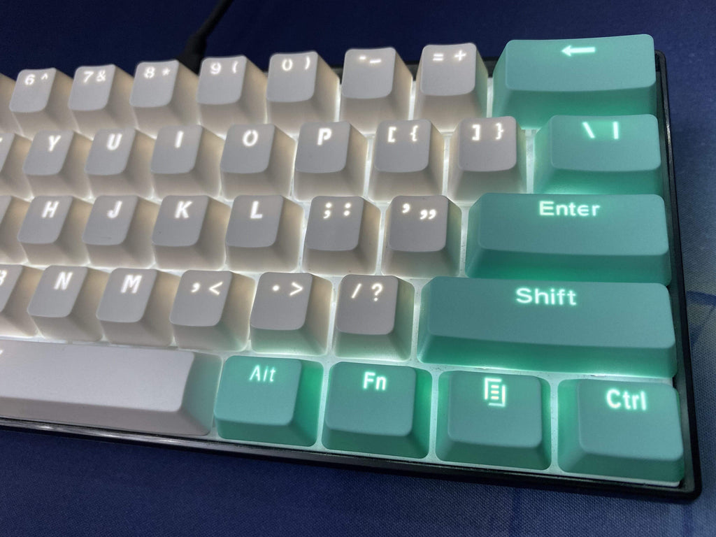 Mixed two-color backlight Keycap - Diykeycap
