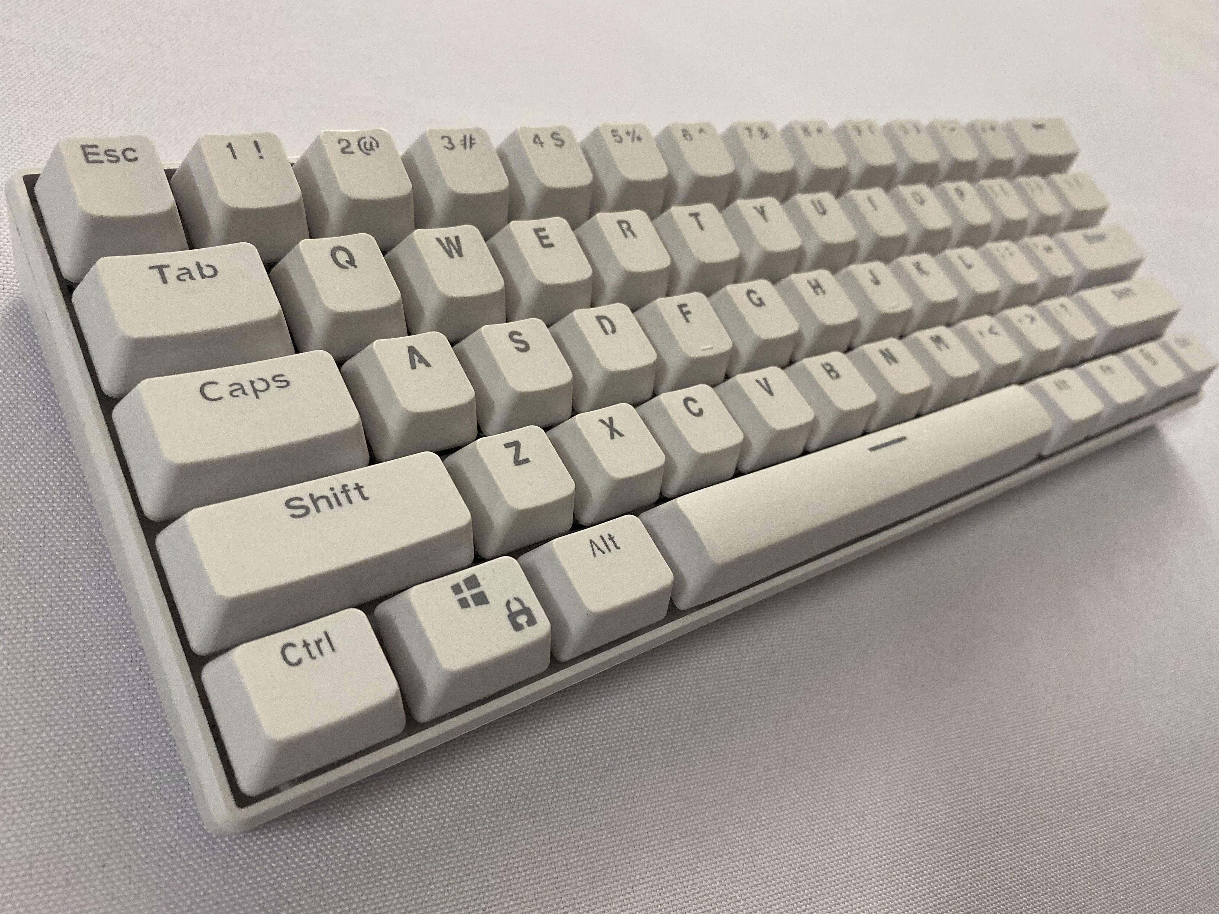 White Keycap Set - Diykeycap