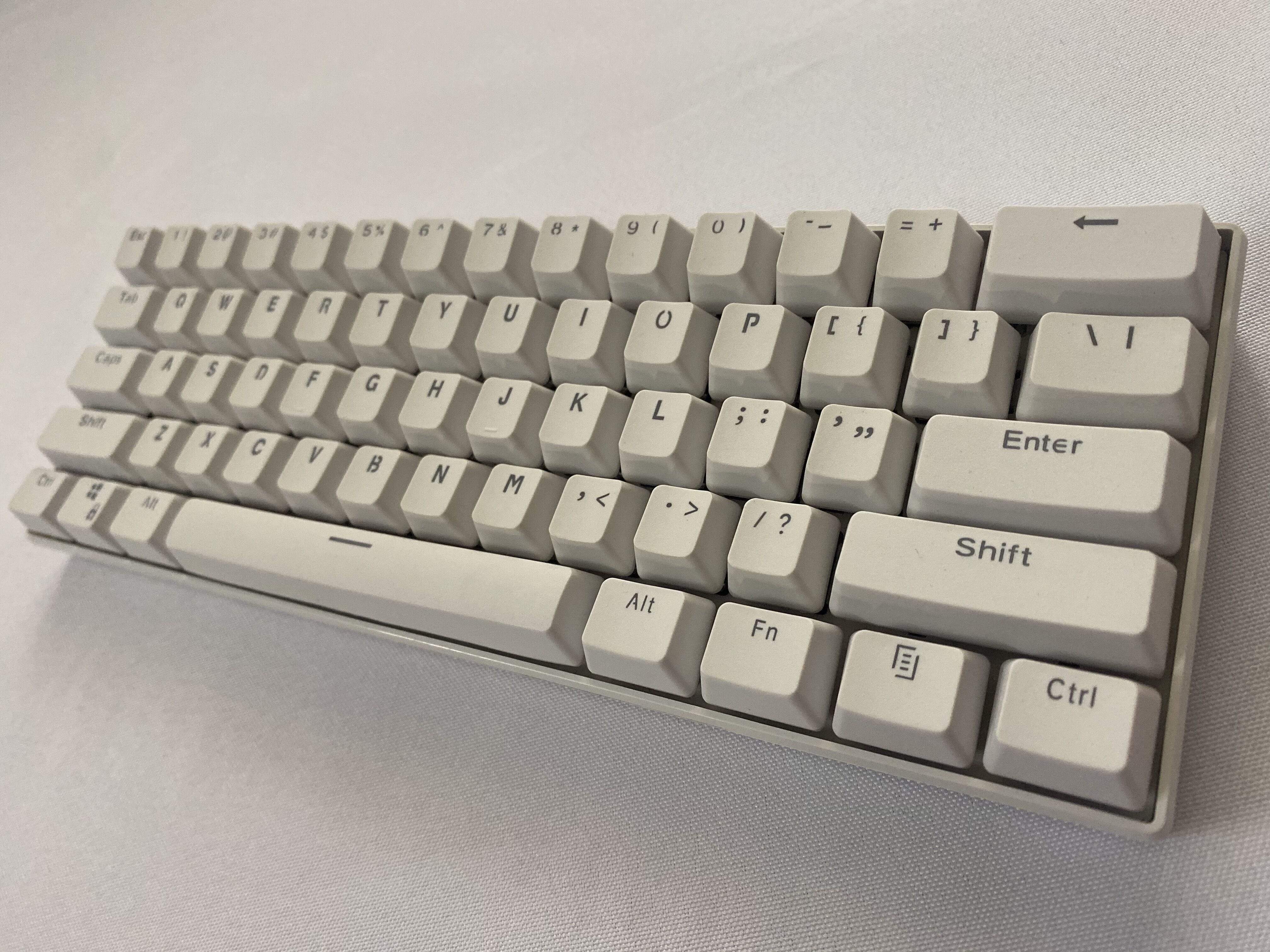 White Keycap Set - Diykeycap