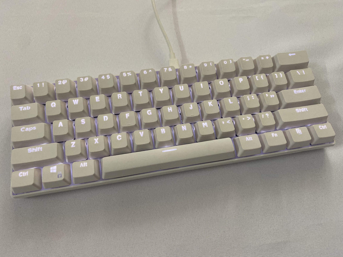 White Keycap Set - Diykeycap