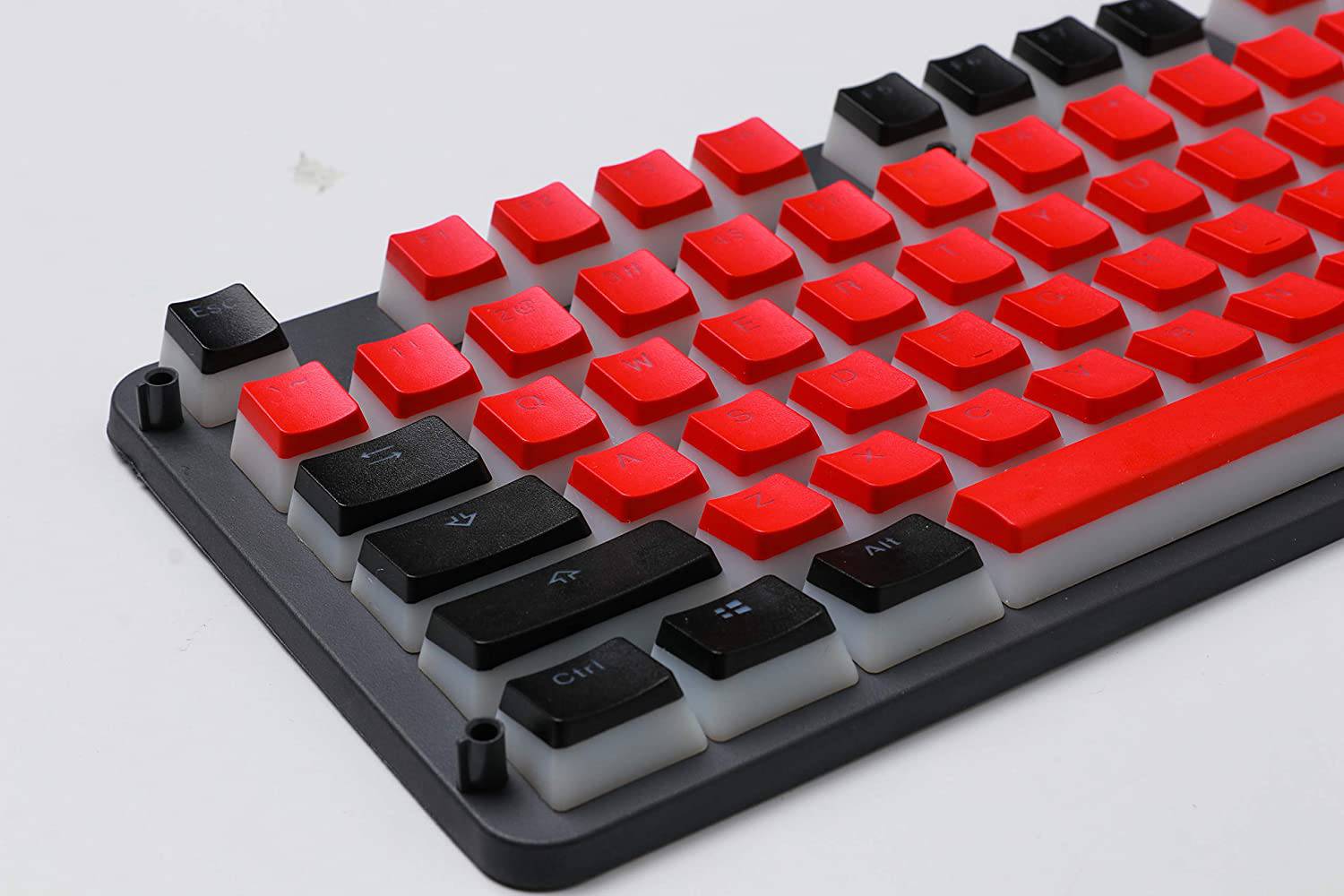 Red&Black Pudding Keycaps - Diykeycap