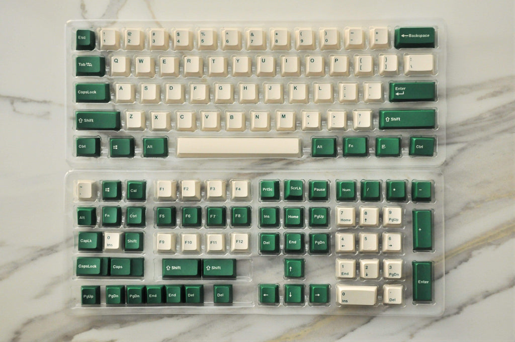 Mechanical keyboard keycap Nautilus graphite green Christmas - Diykeycap