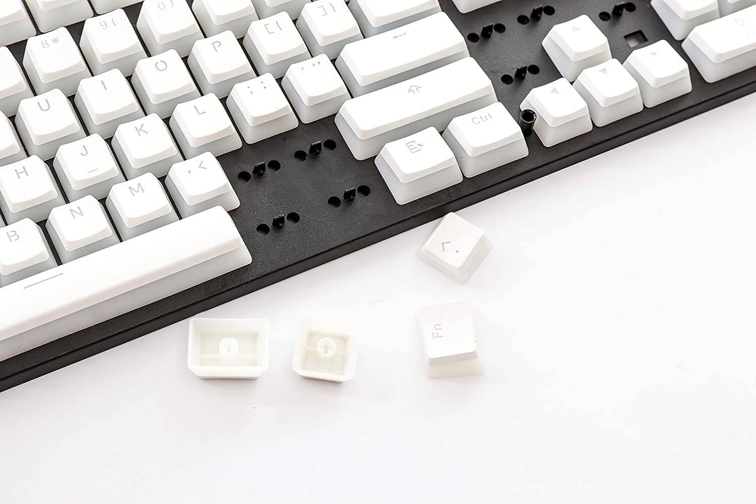 White Pudding Keycaps - Diykeycap