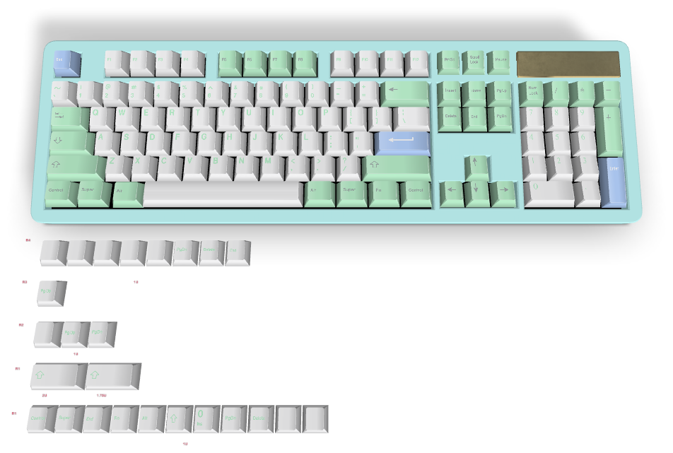 Keycap personnalisé n° 351 - Diykeycap