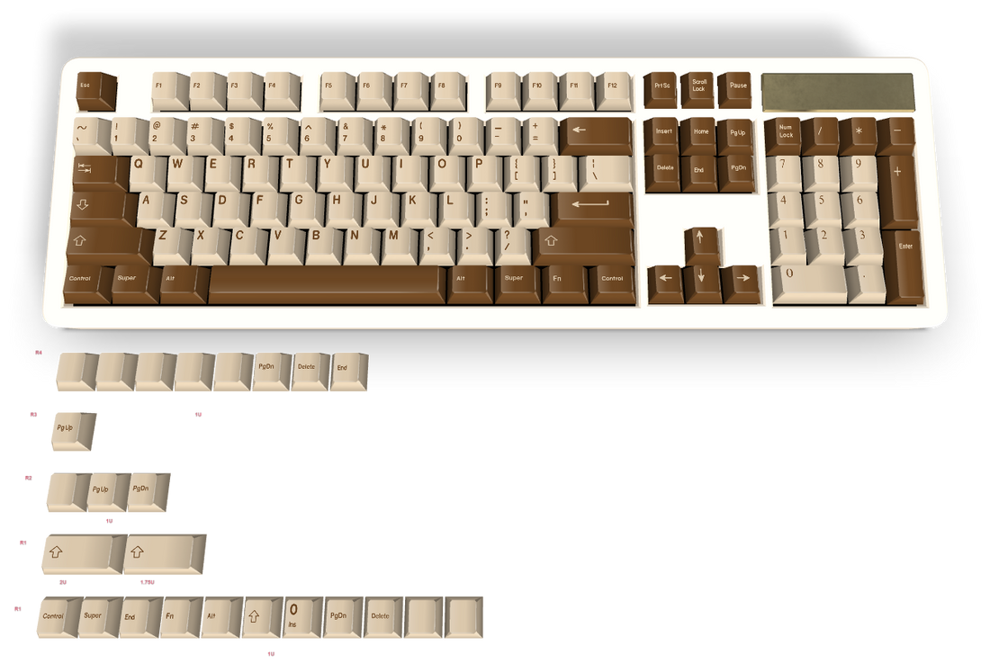 Custom keyboard #205 - Diykeycap
