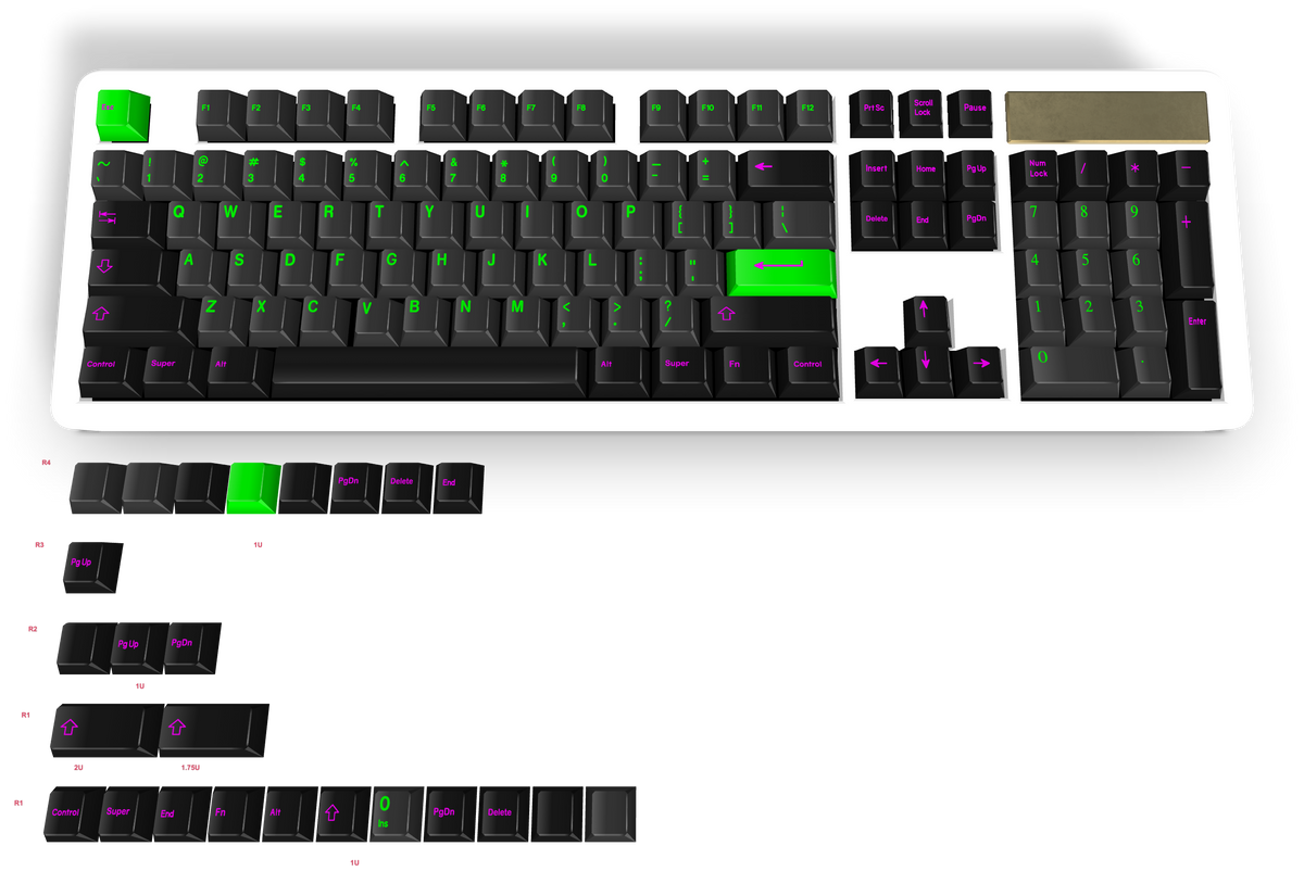 Custom Keycap #1110 - Diykeycap