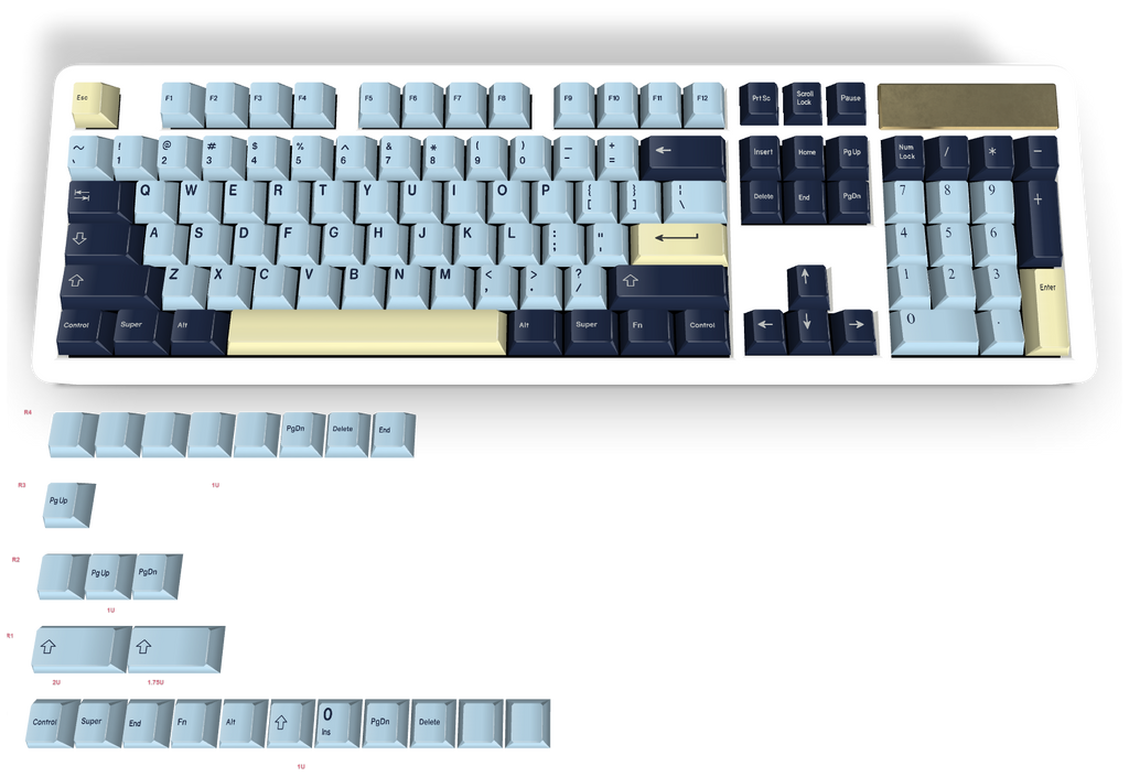 Custom keyboard #196 - Diykeycap