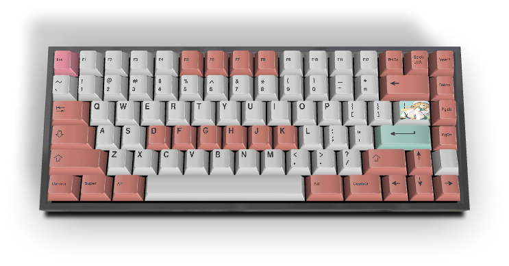 Custom keyboard #178 - Diykeycap