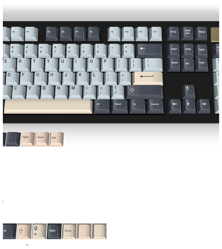 Custom #2143 PBT Keycap 129 Keys keycaps Cherry Profile DYE-SUB ...
