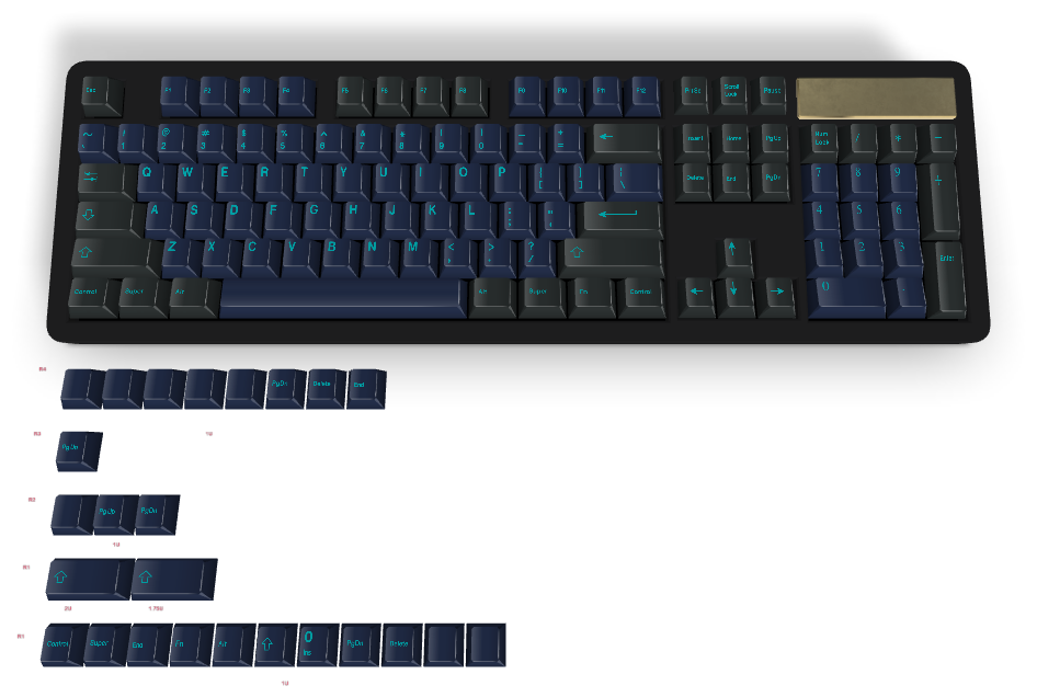 Custom keyboard #151 - Diykeycap