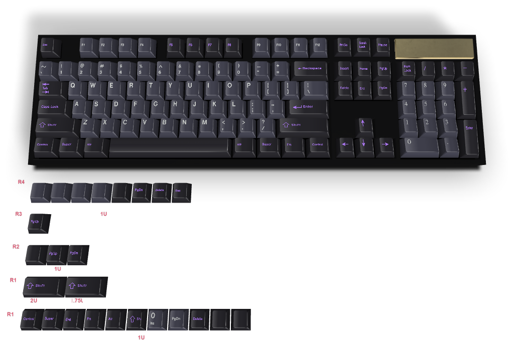 Custom keyboard #64 - Diykeycap