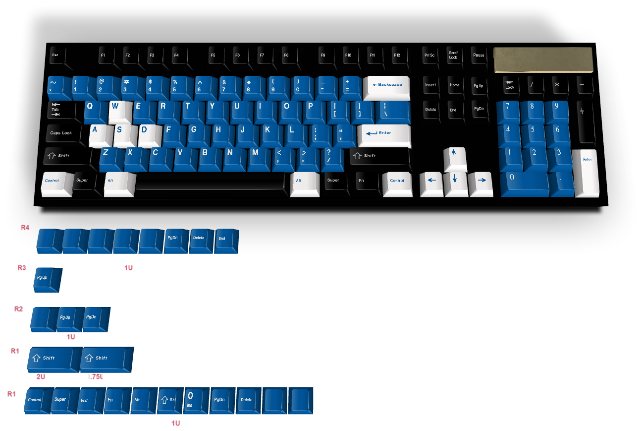 Custom keyboard #89 - Diykeycap